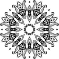 Vector mandala illustration