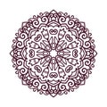 Vector mandala ornament. Royalty Free Stock Photo