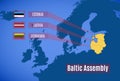 Vector map of the Baltic Assembly BA