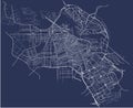 City Map of Amsterdam, Netherlands