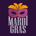 vector mardi gras background template