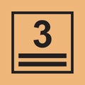 Vector Maximum Stack Icon Symbol For Packaging