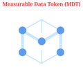 Vector Measurable Data Token MDT logo