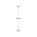 Vector measurement distance arrows for drawings. Distance in between two objects for web banner, web and mobile application, Royalty Free Stock Photo