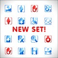 Vector medical icons. Set 3