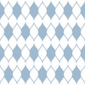 Vector mesh seamless pattern. Delicate abstract light blue and white texture Royalty Free Stock Photo