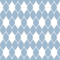 Vector mesh seamless pattern. Delicate abstract light blue and white texture Royalty Free Stock Photo