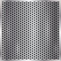 Vector metallic silver cell background Royalty Free Stock Photo