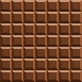 Vector milk tile chocolate seamless background