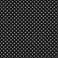 Vector minimalist floral geometric seamless pattern. Black and white texture Royalty Free Stock Photo