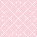Vector minimalist geometric seamless pattern. Subtle texture with grid, squares Royalty Free Stock Photo