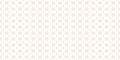 Vector minimalist seamless pattern. Abstract gold and white geometric background Royalty Free Stock Photo