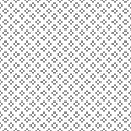 Vector minimalist seamless pattern, black & white Royalty Free Stock Photo