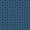 Vector minimalist seamless pattern. Simple navy blue dotted geometric background Royalty Free Stock Photo