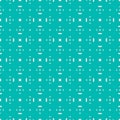 Vector minimalist seamless pattern. Subtle turquoise and pink geometric texture