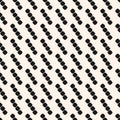 geometric seamless pattern with small octagonal shapes in diagonal array. Royalty Free Stock Photo