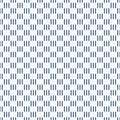 Vector minimalistic striped seamless pattern. Blue endless texture. White repeatable unusual simple background