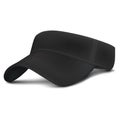 Vector Mock-up Black Visor Cap Royalty Free Stock Photo