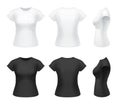 Women`s t-shirt with breast pocket