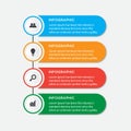 Vector modern business infographic template design
