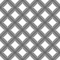 Vector modern cell pattern on white background