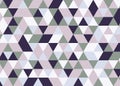 Vector modern colorful geometry triangle pattern, color abstract Royalty Free Stock Photo