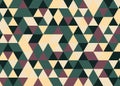 Vector modern colorful geometry triangle pattern, color abstract