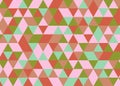 Vector modern colorful geometry triangle pattern, color abstract