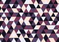 Vector modern colorful geometry triangle pattern, color abstract Royalty Free Stock Photo