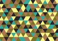 Vector modern colorful geometry triangle pattern, color abstract Royalty Free Stock Photo