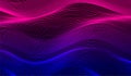 Vector Modern Colorful Wavy Background. Abstract Elegant Curved Lines Pattern.