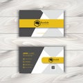 Vector Modern Creative and Clean Business Card Template