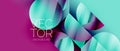 Vector modern geometric abstract background design Royalty Free Stock Photo