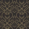 Vector modern geometric tiles pattern02 Royalty Free Stock Photo