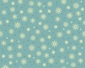 Vector modern seamless colorful geometry christmas pattern snowflakes, color abstract Royalty Free Stock Photo