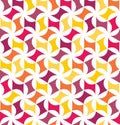 Vector modern seamless colorful geometry floral pattern, color abstract Royalty Free Stock Photo