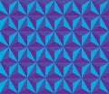 Vector modern seamless colorful geometry hexagon pattern, color blue abstract