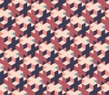 Vector modern seamless colorful geometry pattern, color abstract Royalty Free Stock Photo