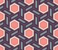 Vector modern seamless colorful geometry pattern, color abstract Royalty Free Stock Photo