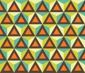 Vector modern seamless colorful geometry pattern, polygon Royalty Free Stock Photo