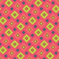 Vector modern seamless colorful geometry square pattern, color abstract