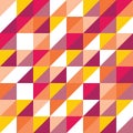 Vector modern seamless colorful geometry triangles pattern, color abstract Royalty Free Stock Photo