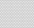Vector modern seamless geometry pattern hexagon, black and white honeycomb abstract