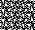 Vector modern seamless geometry pattern polka, black and white abstract Royalty Free Stock Photo