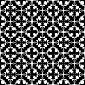 Decorative Seamless Floral diagonal Geometric Black & White Pattern Background. Complicated, material. Chevron arts.