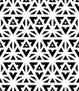 Vector modern seamless pattern sacred geometry
