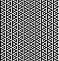 Vector modern seamless pattern triangles Royalty Free Stock Photo