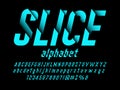 Sliced font