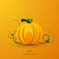 Vector modern thanksgiving day background.