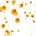 Vector molecules background
